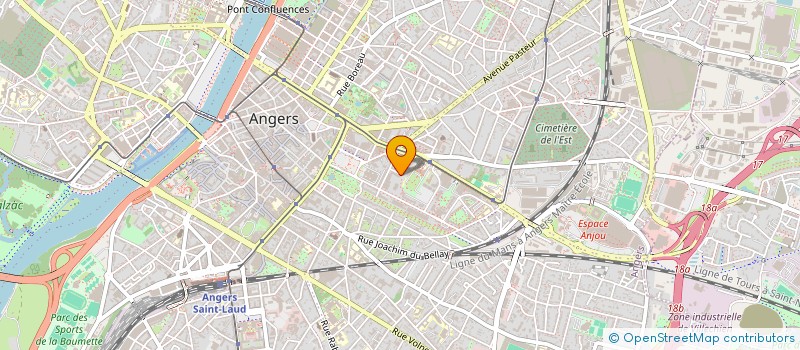 localisation de l'entreprise MONSIEUR AURELIEN SABLE à ANGERS