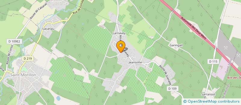 localisation de l'entreprise MONSIEUR AURELIEN SACRISTE  LA TESTE DE BUCH