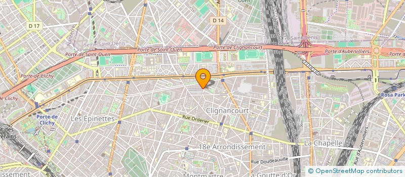 localisation de l'entreprise MONSIEUR AURELIEN SALOME  PARIS