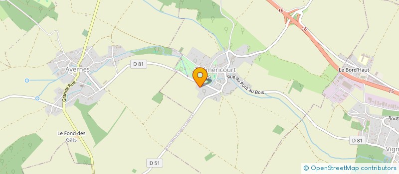 localisation de l'entreprise MONSIEUR AURELIEN SARGERET  THEMERICOURT