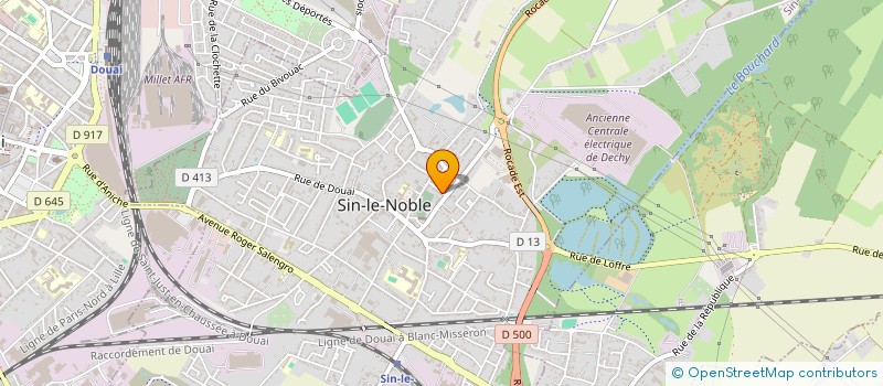 localisation de l'entreprise MONSIEUR AURELIEN SCHLUTER à SIN-LE-NOBLE