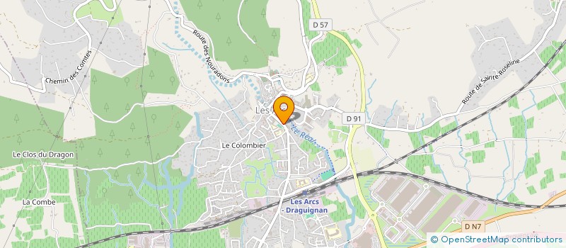 localisation de l'entreprise MONSIEUR AURELIEN SCHMIDT  LES ARCS