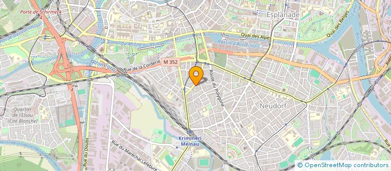 localisation de l'entreprise MONSIEUR AURELIEN SCHNEIDER à STRASBOURG