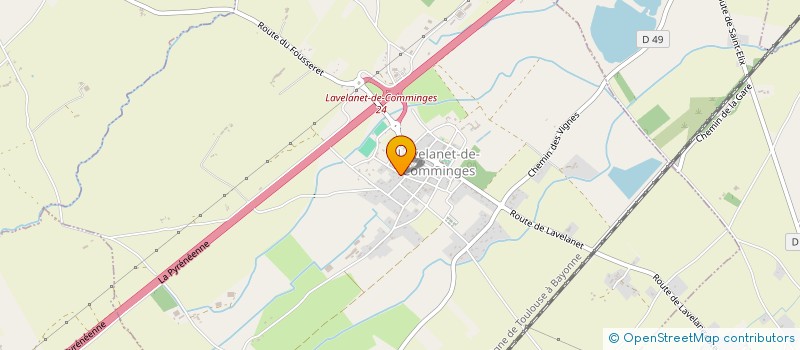 localisation de l'entreprise MONSIEUR AURELIEN SEGUIER  LAVELANET-DE-COMMINGES