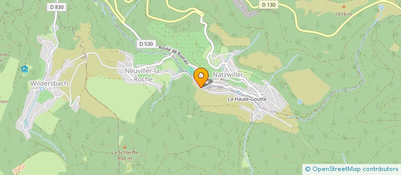 localisation de l'entreprise MONSIEUR AURELIEN SIBRA  NEUVILLER-LA-ROCHE