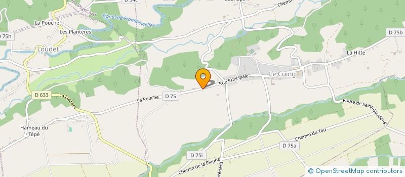 localisation de l'entreprise MONSIEUR AURELIEN SIERRA-GOMEZ  LE CUING