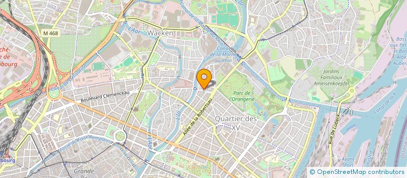 localisation de l'entreprise MONSIEUR AURELIEN SIGWALT à STRASBOURG