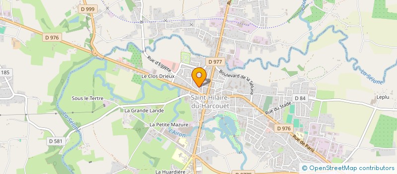 localisation de l'entreprise MONSIEUR AURELIEN SIMONIE  SAINT-HILAIRE-DU-HARCOUET