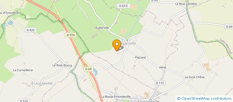 localisation de l'entreprise MONSIEUR AURELIEN SITOLLE  JOGANVILLE