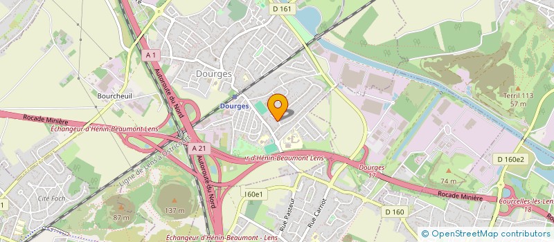 localisation de l'entreprise MONSIEUR AURELIEN SOARES PEREIRA  DOURGES