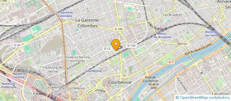 localisation de l'entreprise MONSIEUR AURELIEN SOUCHET à COURBEVOIE