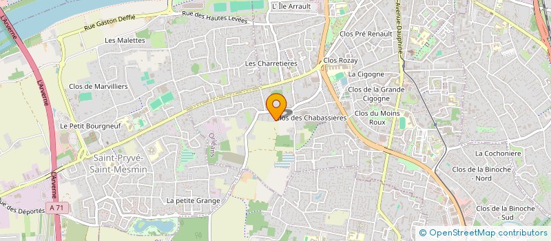 localisation de l'entreprise MONSIEUR AURELIEN TALLET DECHIPRE  ORLEANS