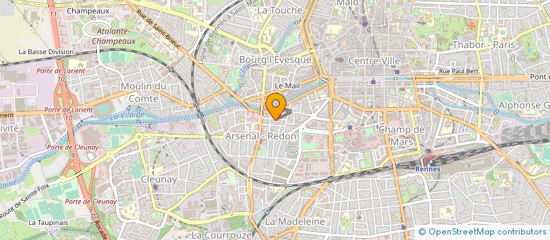localisation de l'entreprise MONSIEUR AURELIEN TALON à RENNES