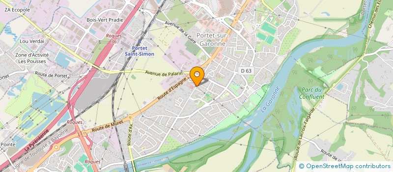 localisation de l'entreprise MONSIEUR AURELIEN TAPIA à PORTET-SUR-GARONNE