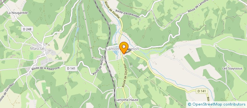 localisation de l'entreprise MONSIEUR AURELIEN TARTAGLIA  LAMOTHE-FENELON