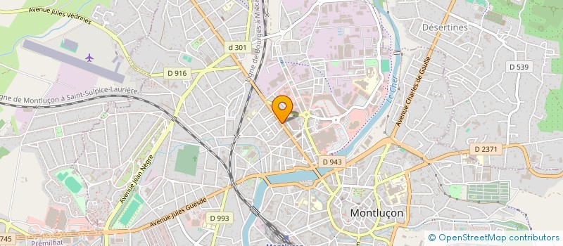 localisation de l'entreprise MONSIEUR AURELIEN TAUTOU à MONTLUCON