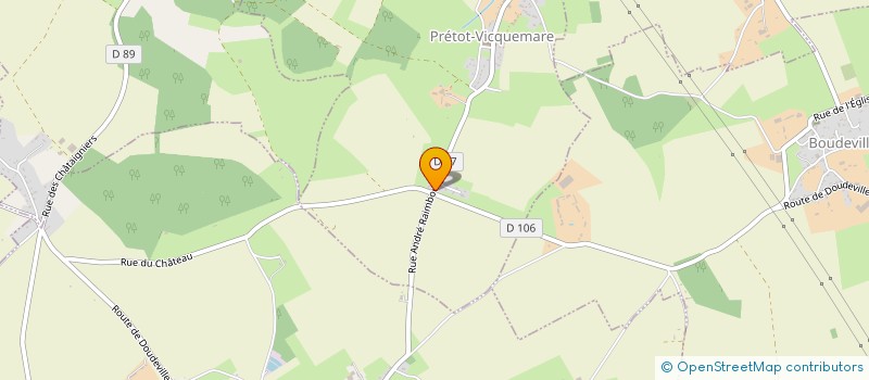 localisation de l'entreprise MONSIEUR AURELIEN THIERRY à PRETOT-VICQUEMARE