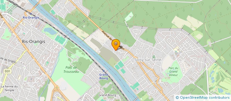 localisation de l'entreprise MONSIEUR AURELIEN THOMAS à SOISY-SUR-SEINE