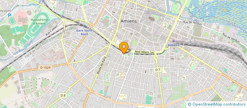 localisation de l'entreprise MONSIEUR AURELIEN THUILLIER à AMIENS