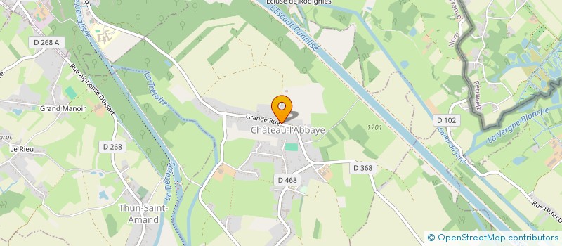 localisation de l'entreprise MONSIEUR AURELIEN TILLIE  CHATEAU-L'ABBAYE