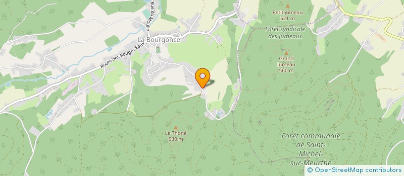 localisation de l'entreprise MONSIEUR AURELIEN TISSERAND  SAULCY-SUR-MEURTHE