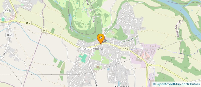 localisation de l'entreprise MONSIEUR AURELIEN TOMASSI  VILLETTE-D'ANTHON