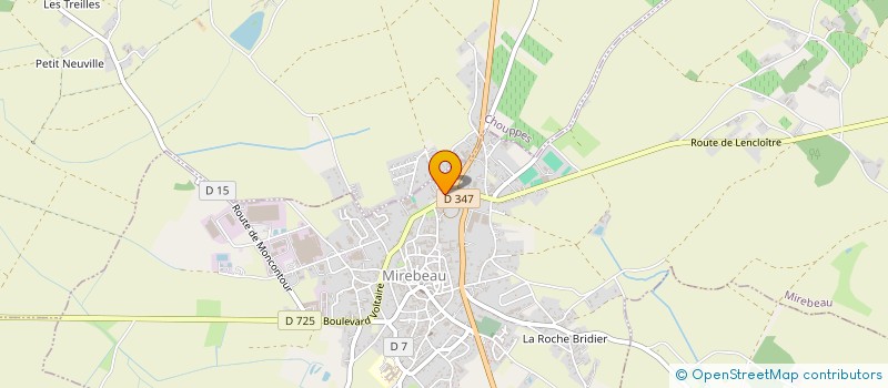 localisation de l'entreprise MONSIEUR AURELIEN TRANCHANT  SAINT-MARTIN-LA-PALLU