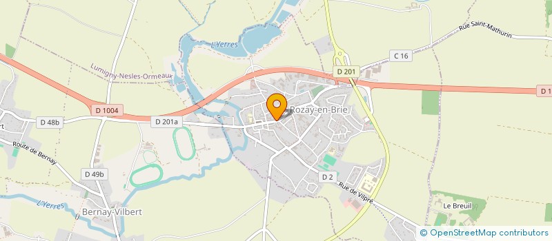 localisation de l'entreprise MONSIEUR AURELIEN TROMBETTA  ROZAY-EN-BRIE