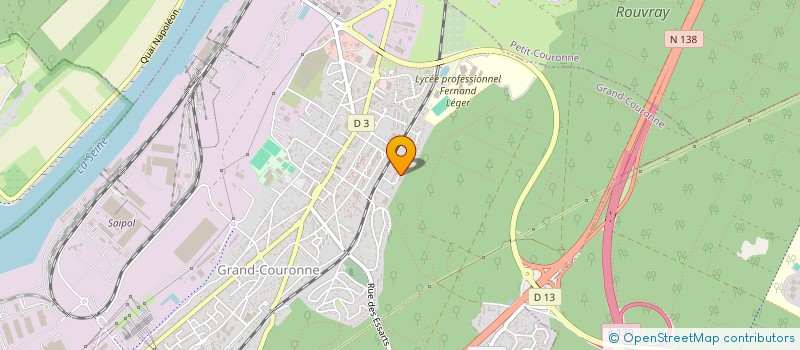 localisation de l'entreprise MONSIEUR AURELIEN TROTTA  GRAND-COURONNE