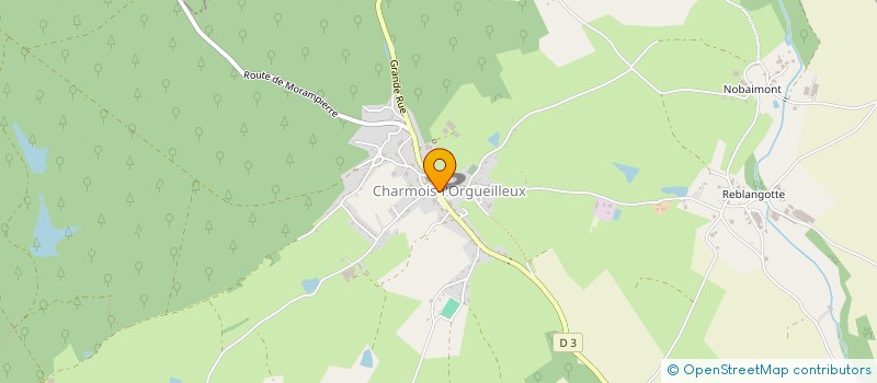 localisation de l'entreprise MONSIEUR AURELIEN TUAILLON  GELVECOURT-ET-ADOMPT