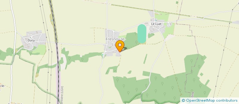 localisation de l'entreprise MONSIEUR AURELIEN TUPHIN  AUGER ST VINCENT