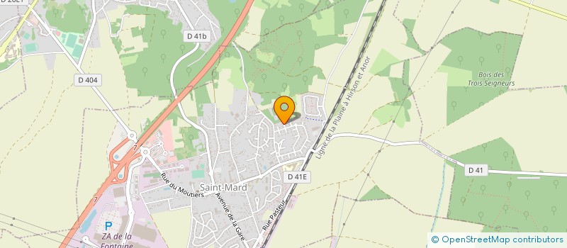 localisation de l'entreprise MONSIEUR AURELIEN UGUEN  SAINT-MARD