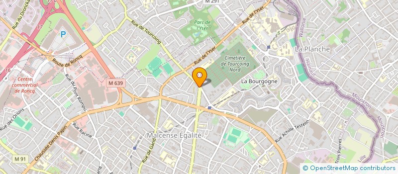 localisation de l'entreprise MONSIEUR AURELIEN URSULET  TOURCOING