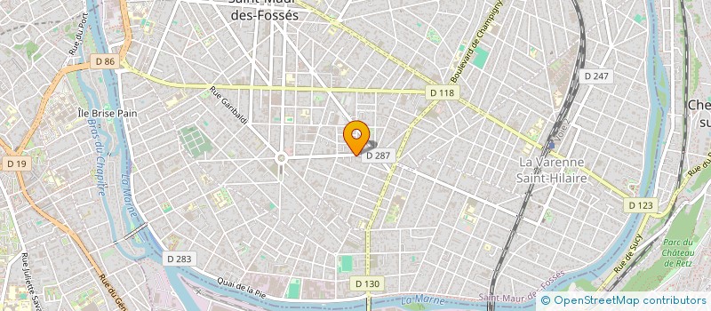 localisation de l'entreprise MONSIEUR AURELIEN VACHER à SAINT-MAUR-DES-FOSSES