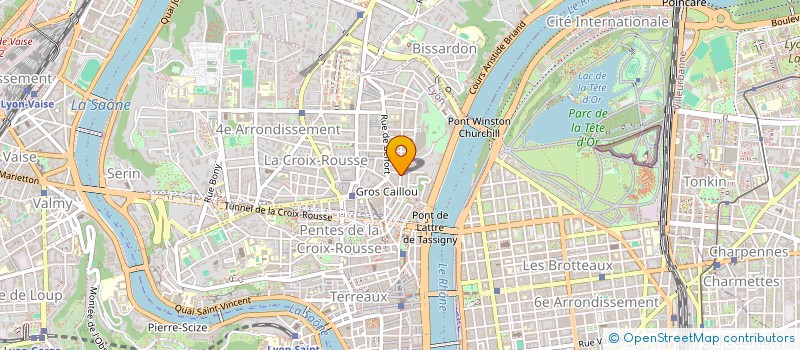 localisation de l'entreprise MONSIEUR AURELIEN VACHON à LYON