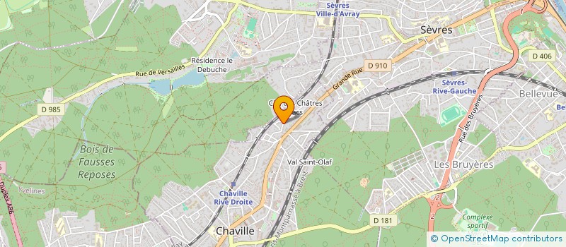 localisation de l'entreprise MONSIEUR AURELIEN VALOT  LE PERRAY-EN-YVELINES