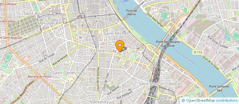 localisation de l'entreprise MONSIEUR AURELIEN VAN ACKER  BORDEAUX