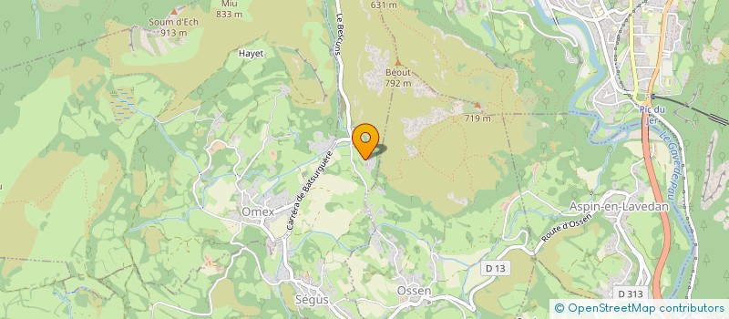 localisation de l'entreprise MONSIEUR AURELIEN VAYNE  SEGUS