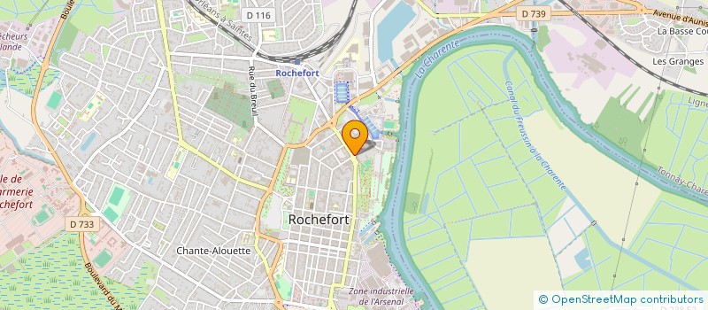 localisation de l'entreprise MONSIEUR AURELIEN VELOT  ROCHEFORT