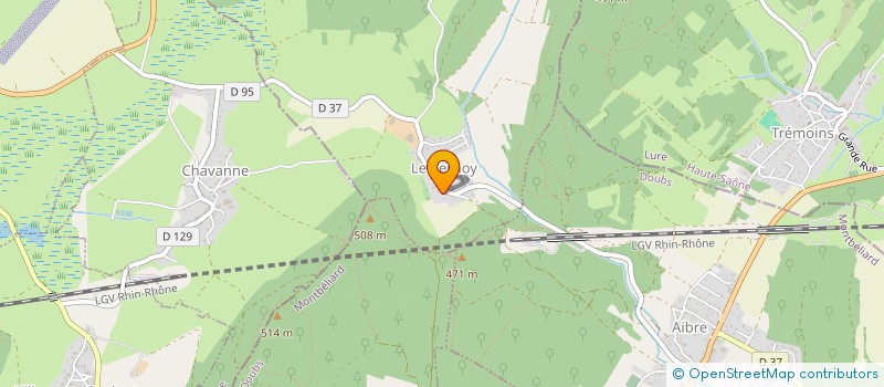 localisation de l'entreprise MONSIEUR AURELIEN VERON  AIBRE