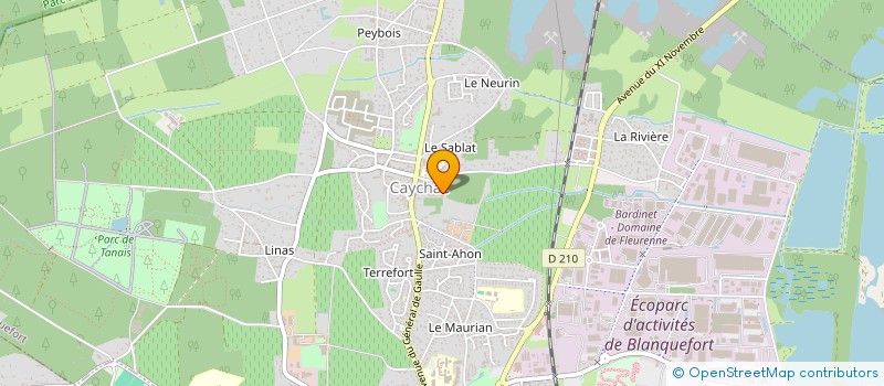 localisation de l'entreprise MONSIEUR AURELIEN VETAULT à BLANQUEFORT
