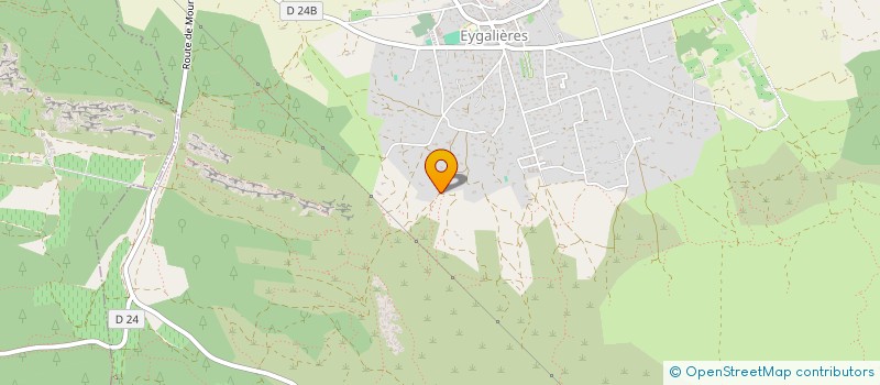 localisation de l'entreprise MONSIEUR AURELIEN VIALLON  EYGALIERES