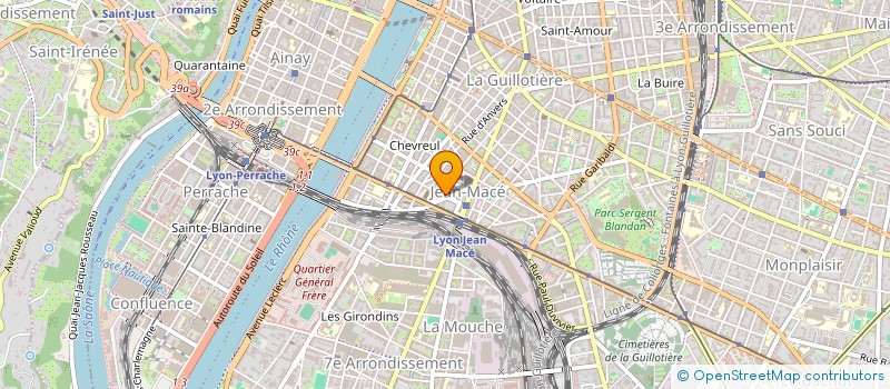 localisation de l'entreprise MONSIEUR AURELIEN VIERIN  LYON
