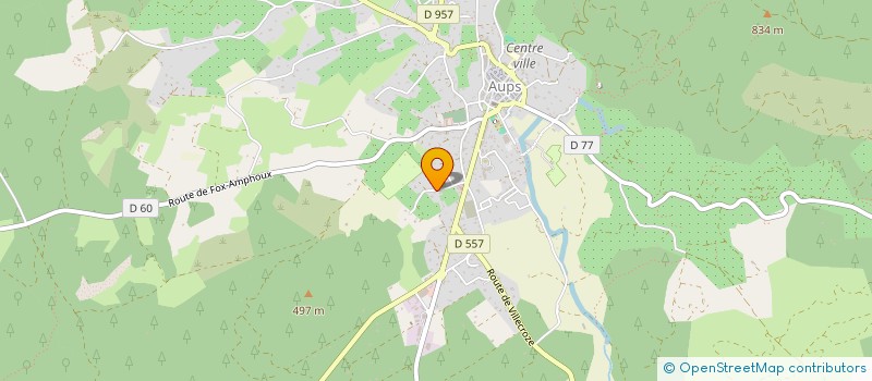 localisation de l'entreprise MONSIEUR AURELIEN VIGLIETTI  AUPS