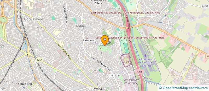 localisation de l'entreprise MONSIEUR AURELIEN VIGUIE à TOULOUSE