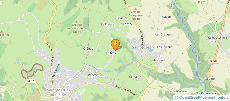 localisation de l'entreprise MONSIEUR AURELIEN VIRICEL  SAINT-JOSEPH