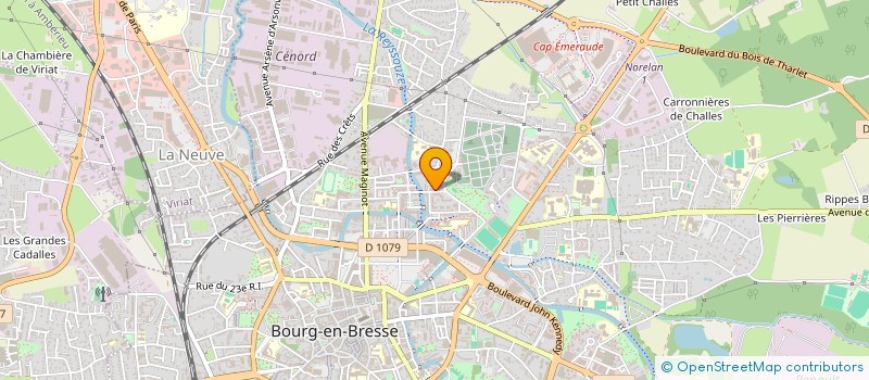 localisation de l'entreprise MONSIEUR AURELIEN WACHEUX à BOURG-EN-BRESSE
