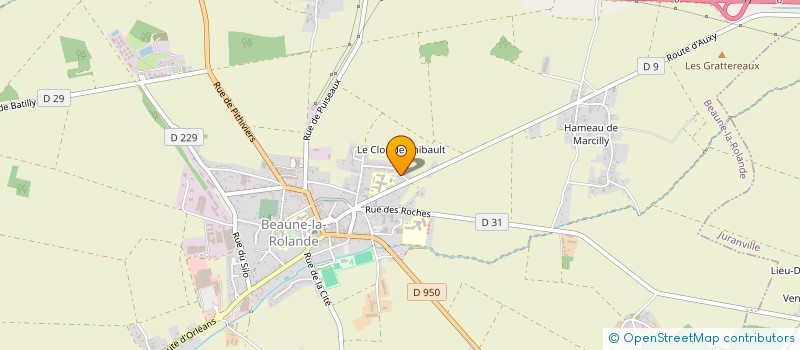 localisation de l'entreprise MONSIEUR AURELIEN WILLIATTE à BEAUNE-LA-ROLANDE