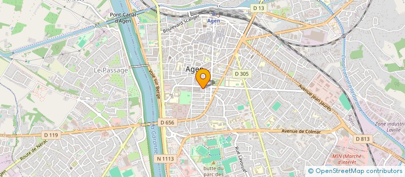 localisation de l'entreprise MONSIEUR AURELIEN ZANKER  AGEN