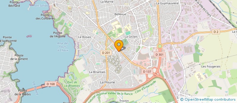 localisation de l'entreprise MONSIEUR AURELIEN ZUBER  SAINT-LUNAIRE